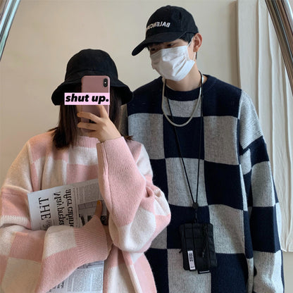 Loose And Idle Autumn And Winter Thickening Cotton Knitwear