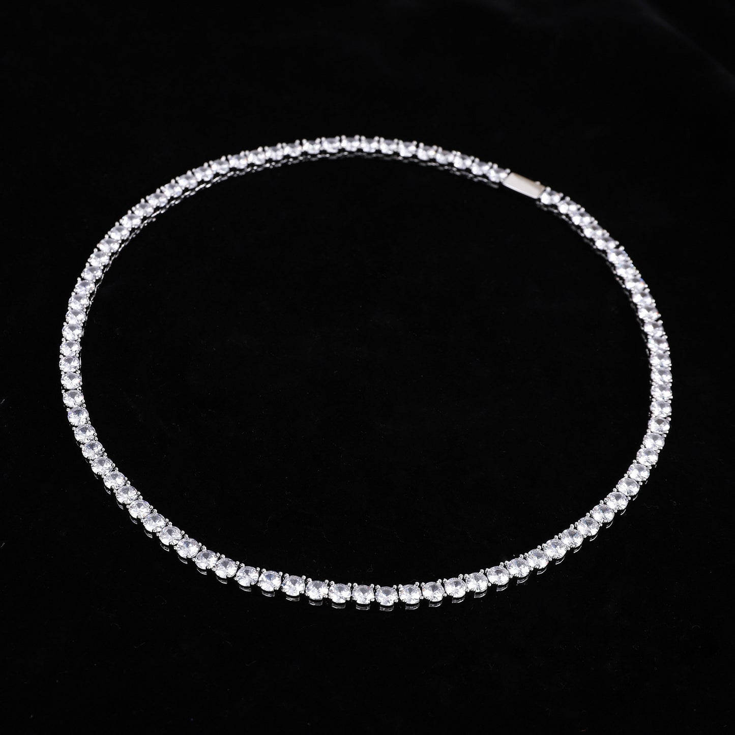 Zircon Tennis All-match Necklace
