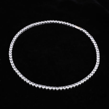 Zircon Tennis All-match Necklace