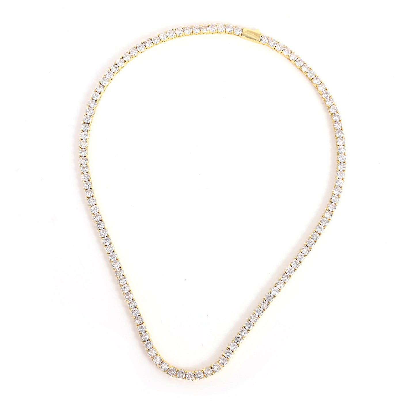 Zircon Tennis All-match Necklace